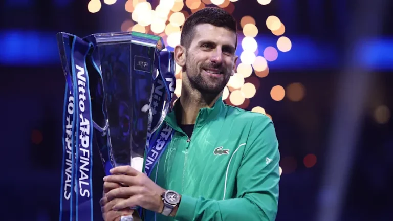 Novak Djokovic won the ATP Finals title